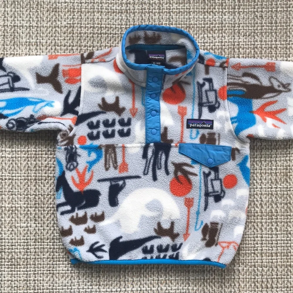 Patagonia Fleece Pullover (size 12-18m)